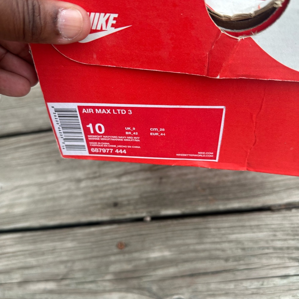 Nike Men’s Air Max LTD 3 New In Box